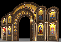 Iconostasis for the Sanctuary (Including Icons)